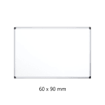 WHITEBOARD MAGNETIC RO-CLIPS 60X90CM RO-WB6090