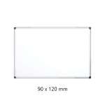 WHITEBOARD MAGNETIC RO-CLIPS 90X120CM RO-WB90120
