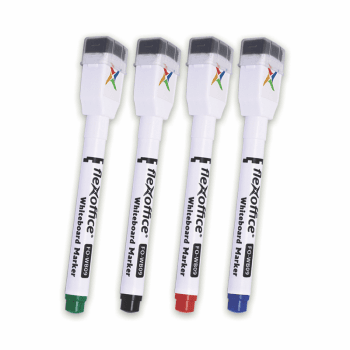 WHITEBOARD MARKER ROSU CU CAP STERGERE FO-WB09 FLEXOFFICE