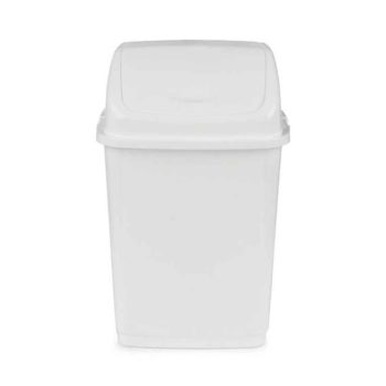 Cos gunoi Fantasy, 10 litri, alb
