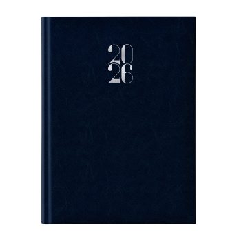 Agenda Artilux A4 datata, hartie ivory, coperta albastru