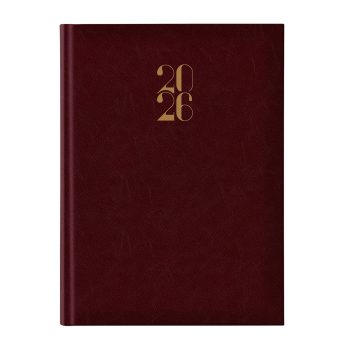 Agenda Artilux A4 datata, hartie ivory, coperta maro