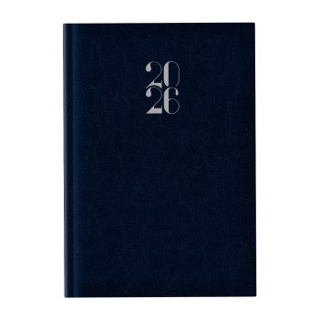 Agenda Artilux A5 datata, hartie ivory, coperta albastru