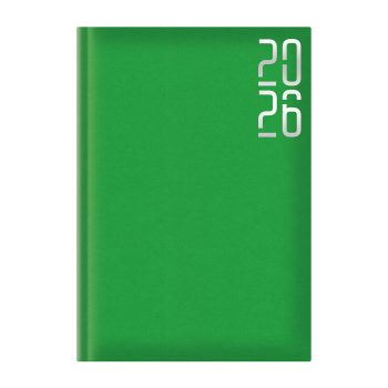 Agenda Artibest A5 datata, hartie offset alb coperta verde deschis