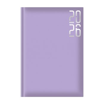 Agenda Artibest A5 datata, hartie offset alb, coperta lila