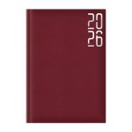 Agenda Artibest A5 datata, hartie offset alb, coperta bordeaux