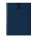 Agenda Dakota A4 datata, hartie ivory, coperta albastru navy
