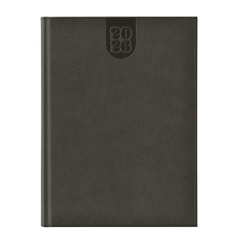 Agenda Dakota A4 datata, hartie ivory, coperta gri