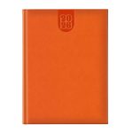 Agenda Dakota A4 datata, hartie ivory, coperta orange