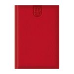 Agenda Dakota A5 datata, hartie ivory, coperta rosu